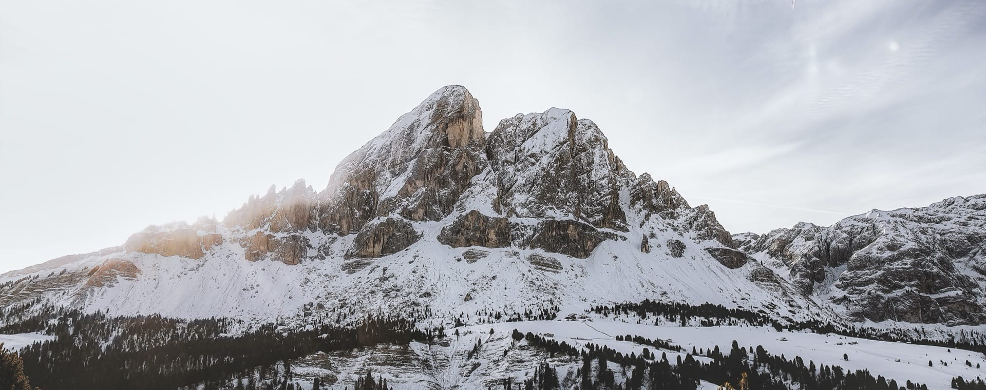 Il Sasso Putia d'inverno
